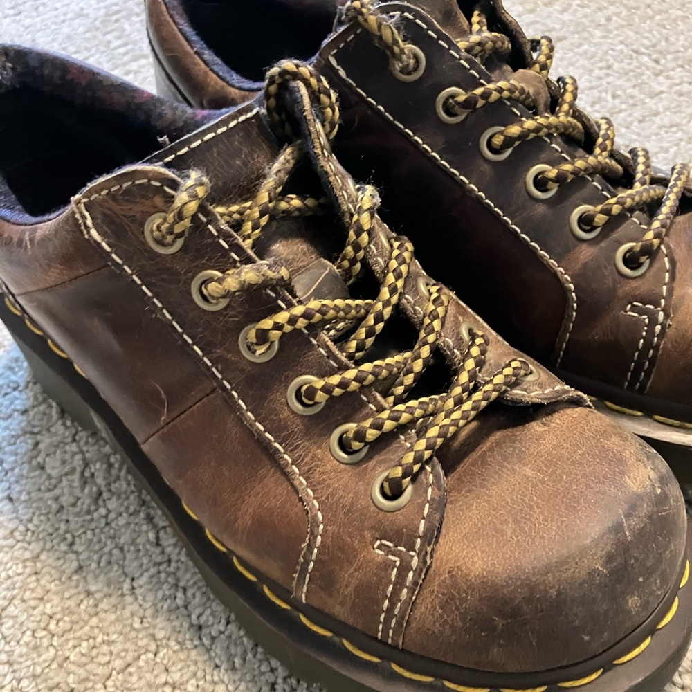 Brown Doc Martens